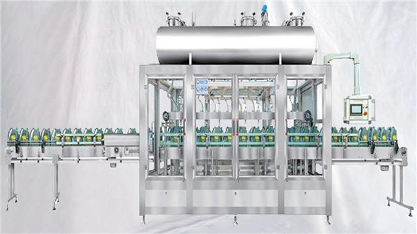 Взвешивающая ротационная разливочная машина для смазочных масел 