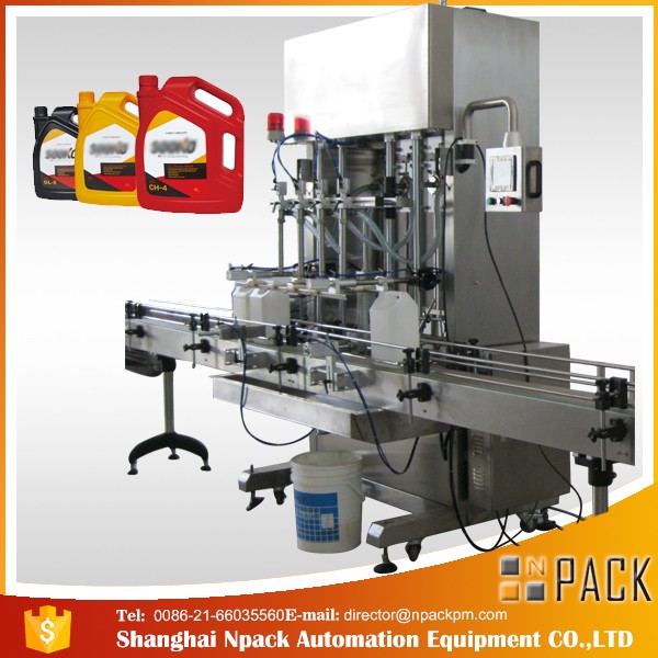 Автоматическая машина для наполнения жидких моющих средств 500 мл-2л