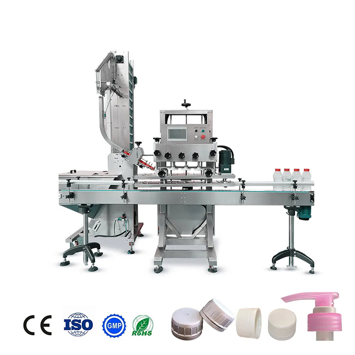 Полностью автоматическая машина для укупорки стеклянных бутылок