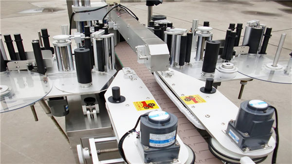 Автоматическая этикетировочная машина для производства банок для бутылок спереди и сзади