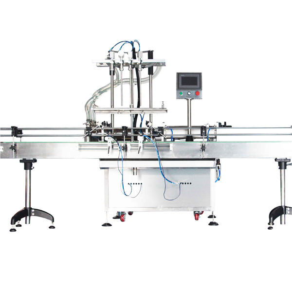 Автоматическая 8/10, 12-головочная лосьонная машина для наполнения поршней / наполнитель